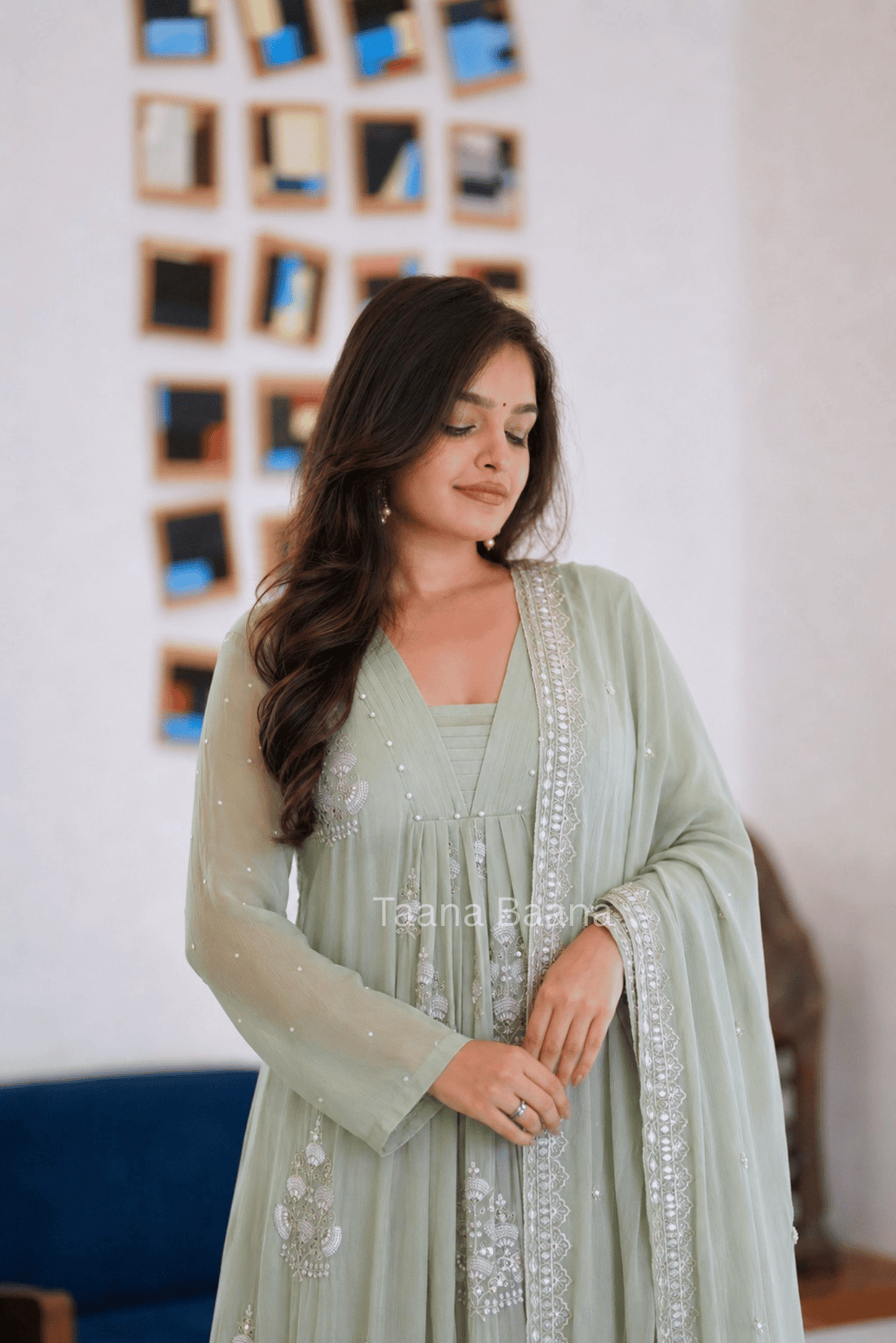Dupatta Pant Set