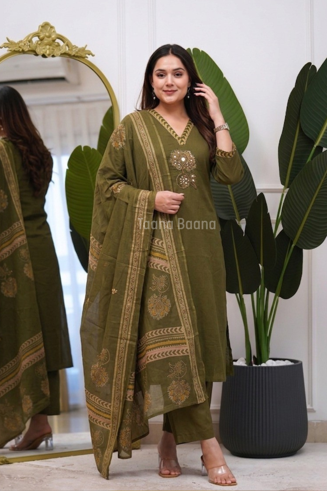 Dupatta Pant Set