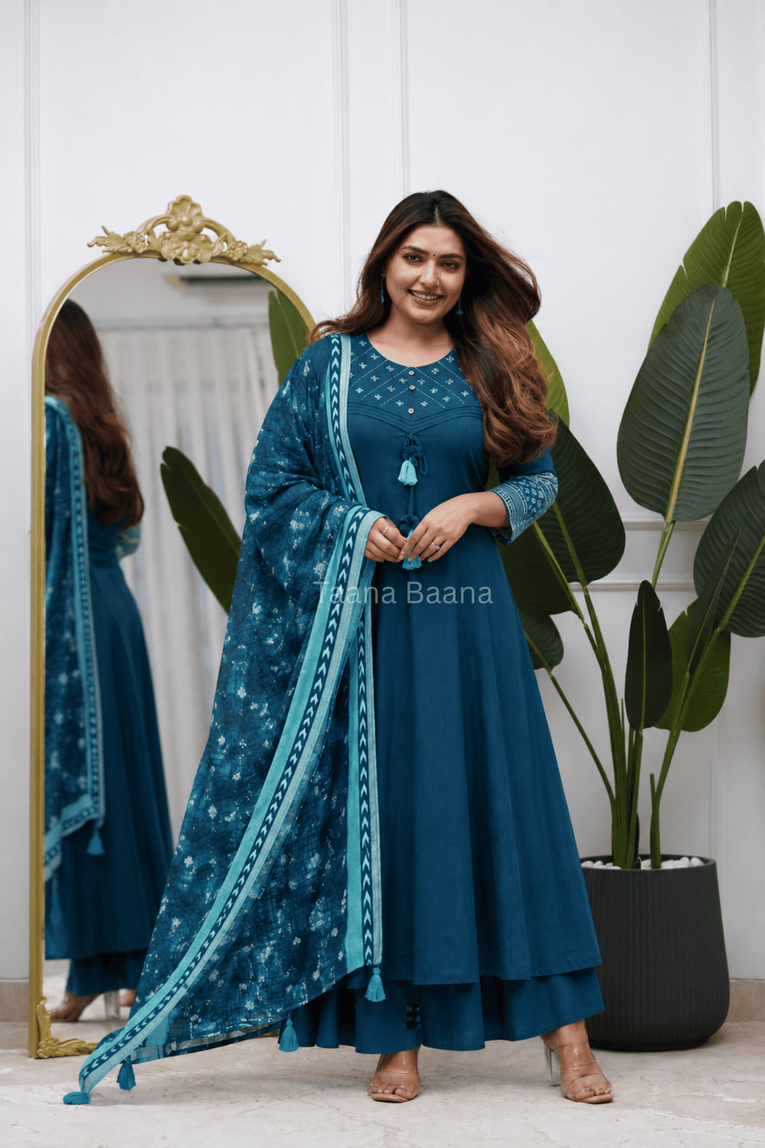 Dupatta Pant Set
