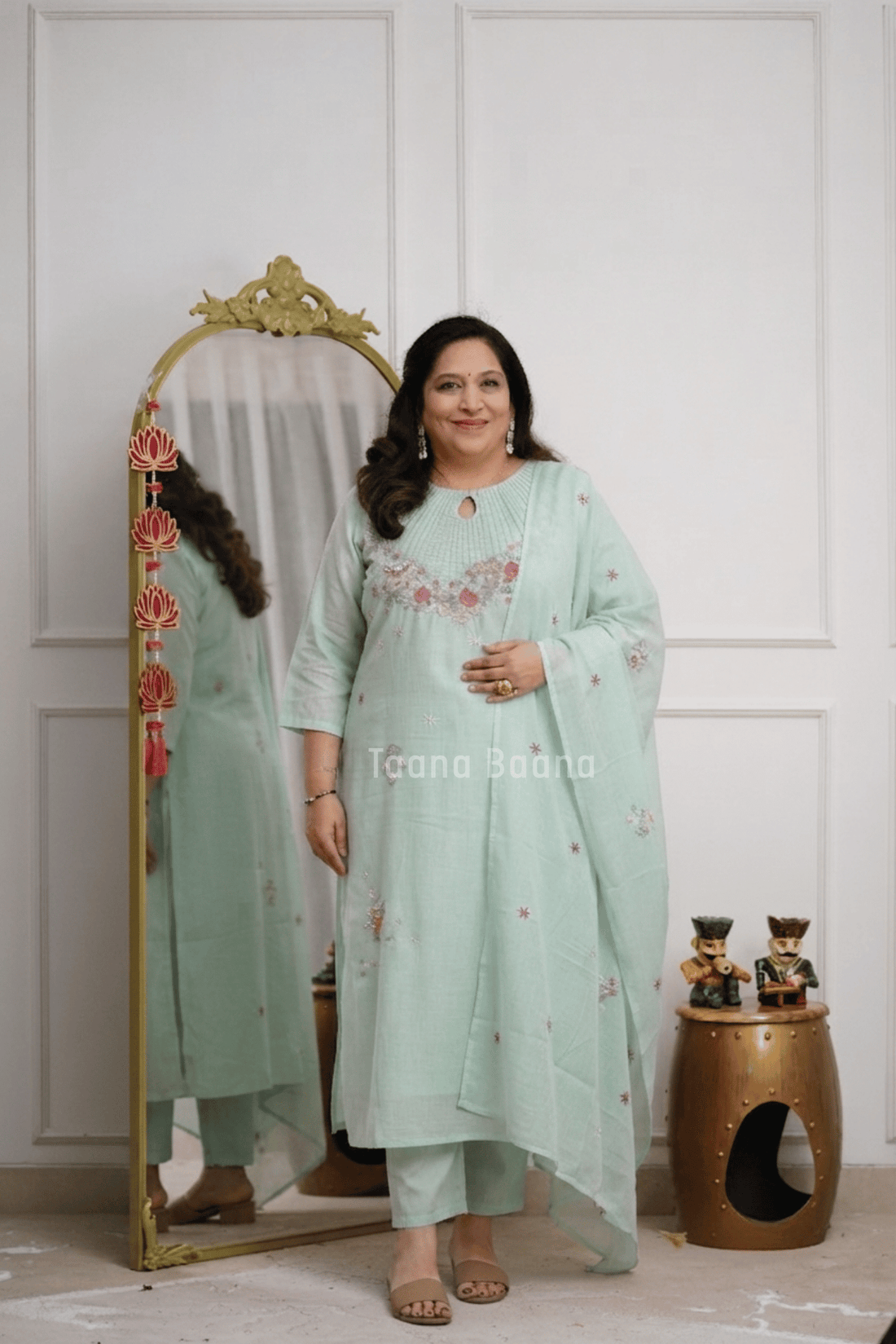 Dupatta Pant Set