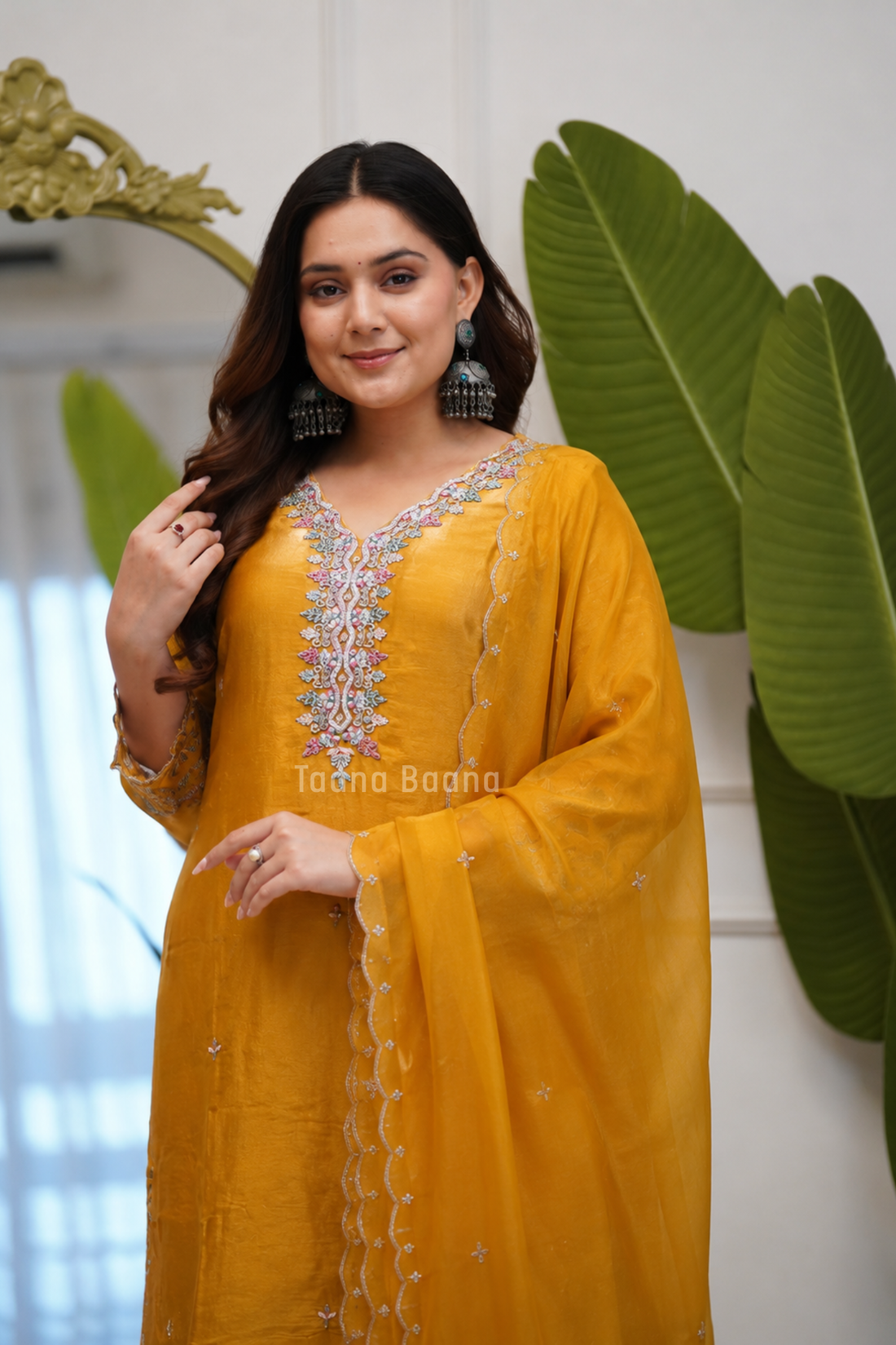 Dupatta Pant Set