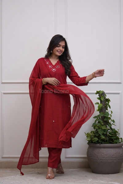 Dupatta Pant Set