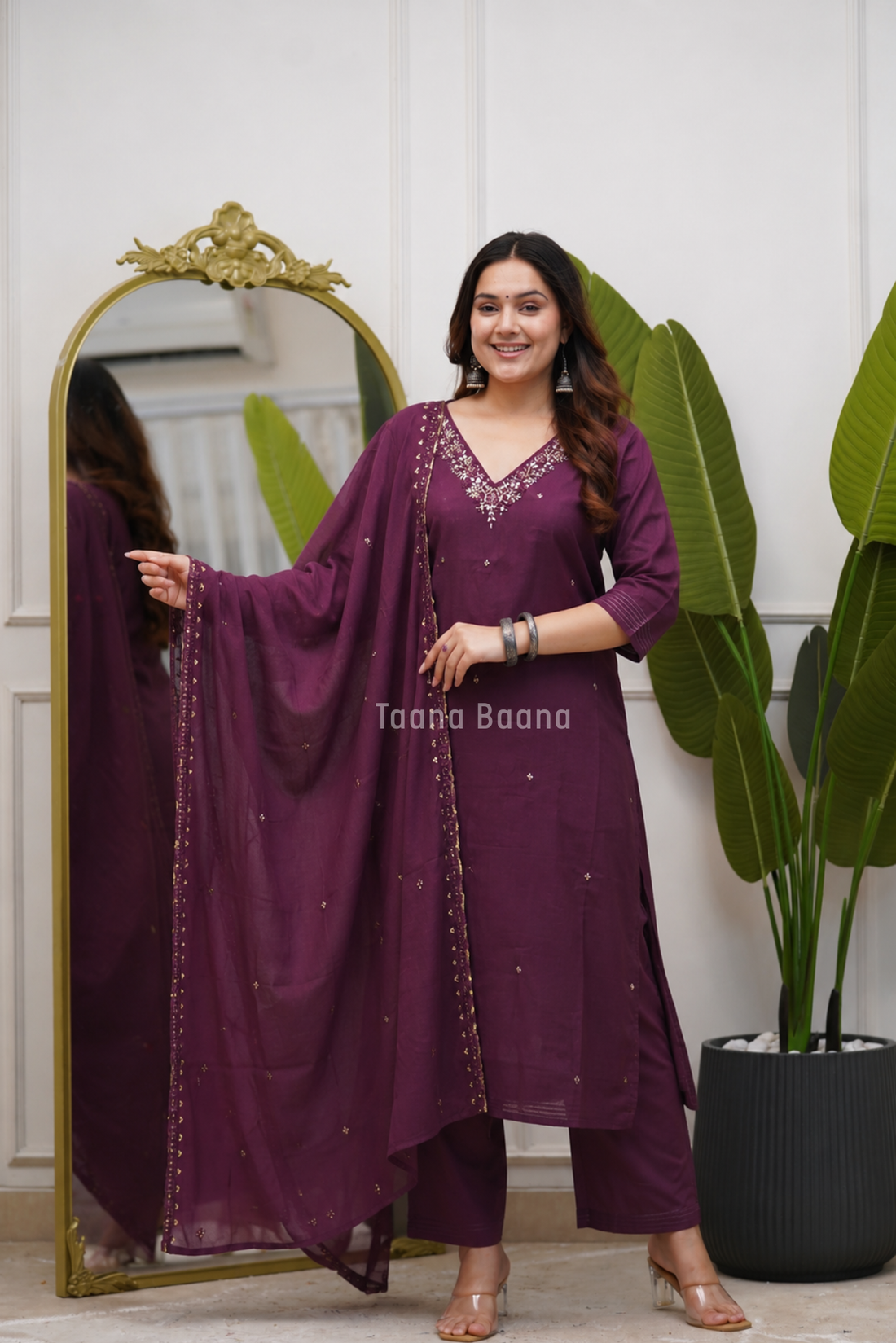 Dupatta Pant Set