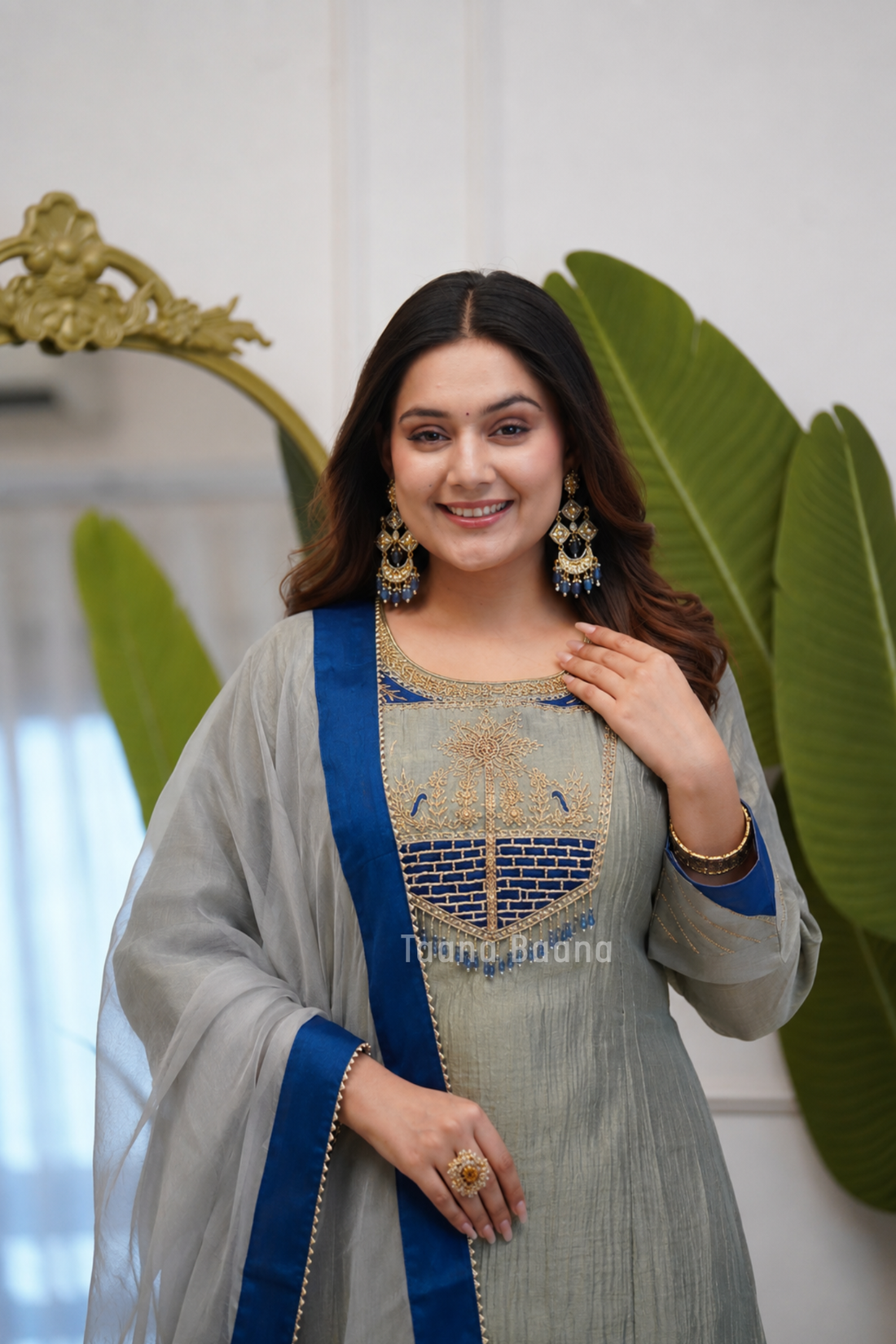 Dupatta Pant Set