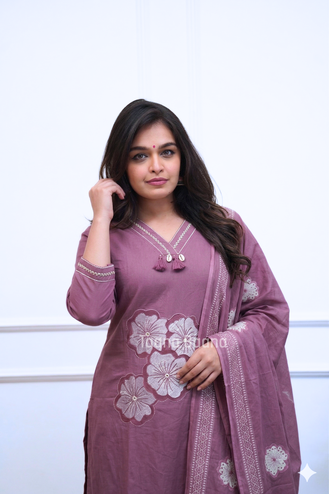 Dupatta Pant Set