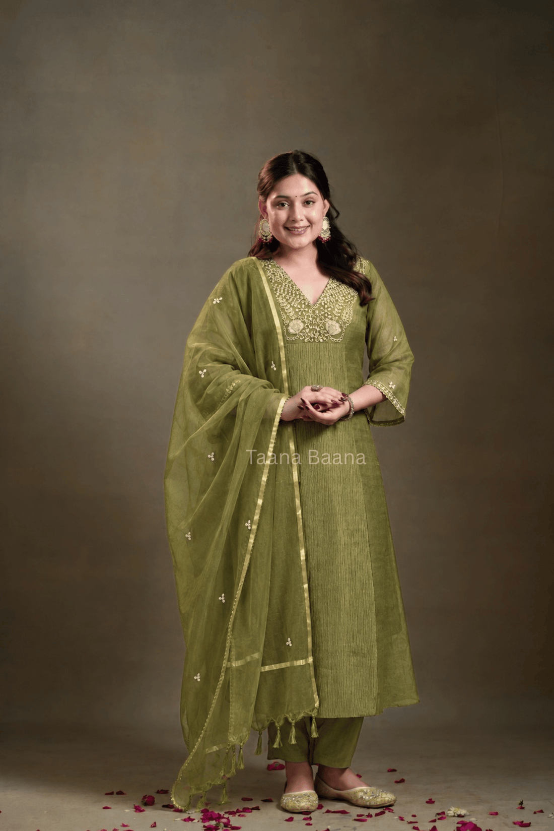 Dupatta Pant Set