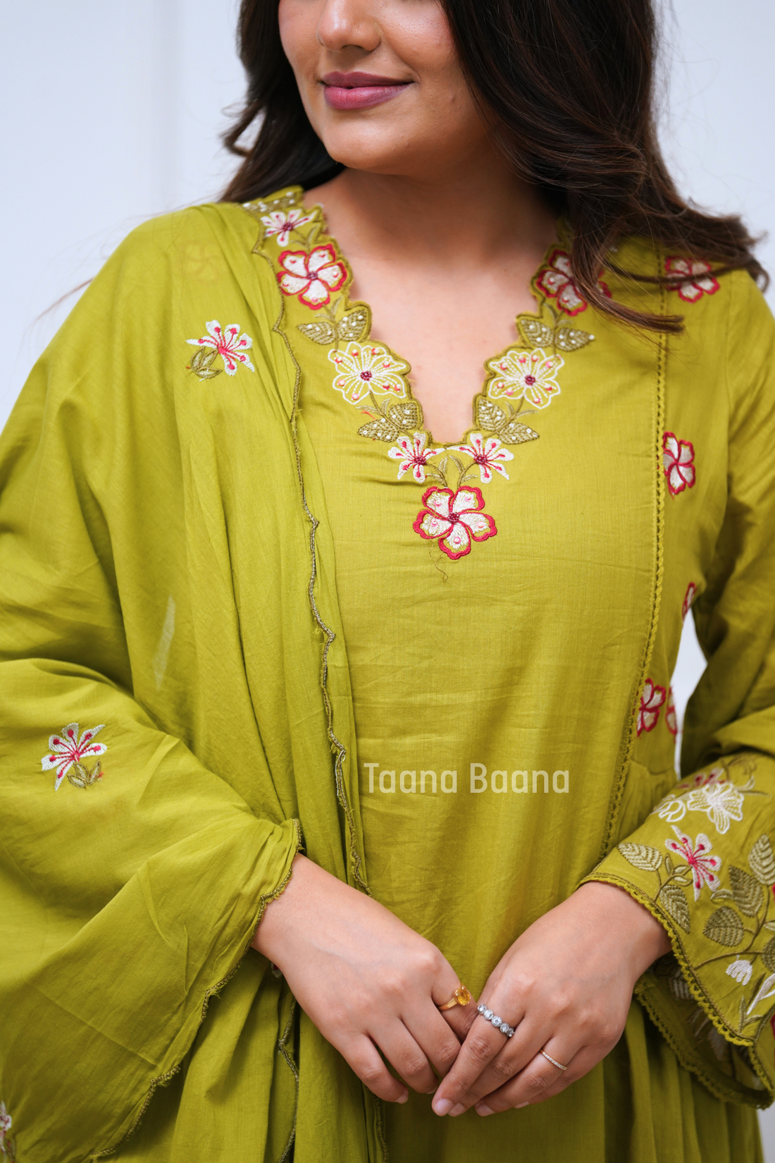 Dupatta Pant Set