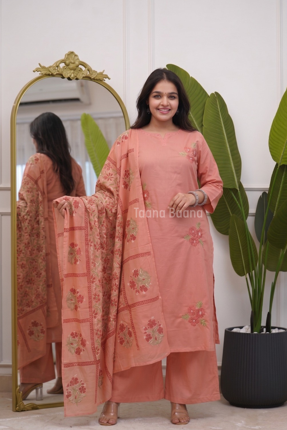 Dupatta Pant Set