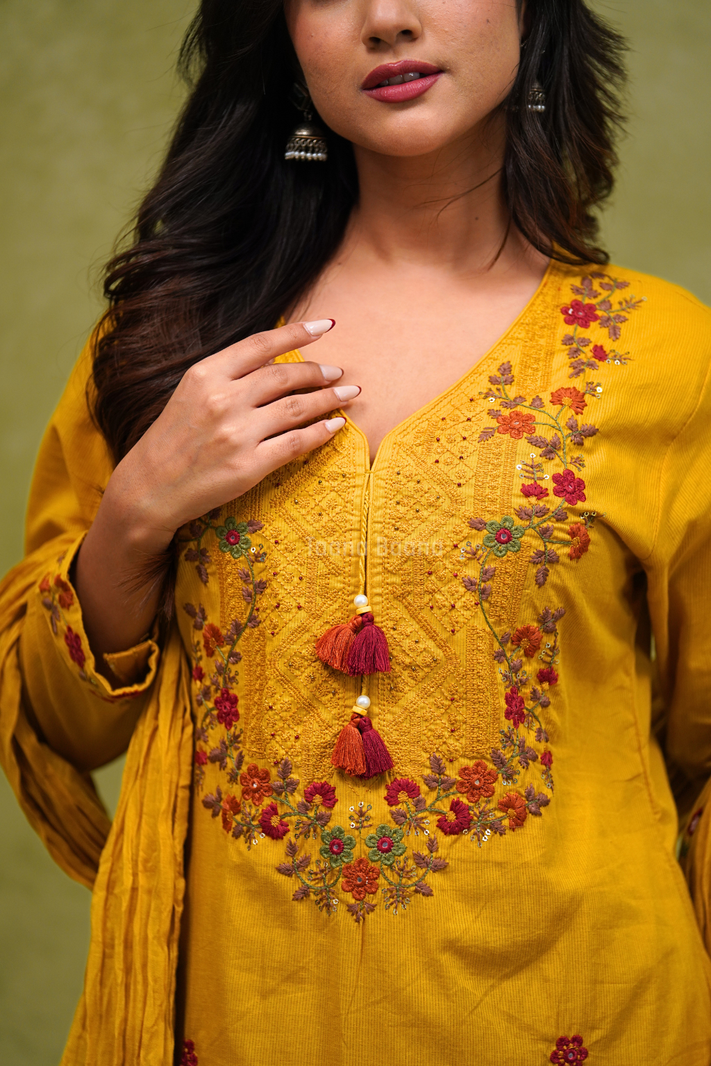 Dupatta Pant Set