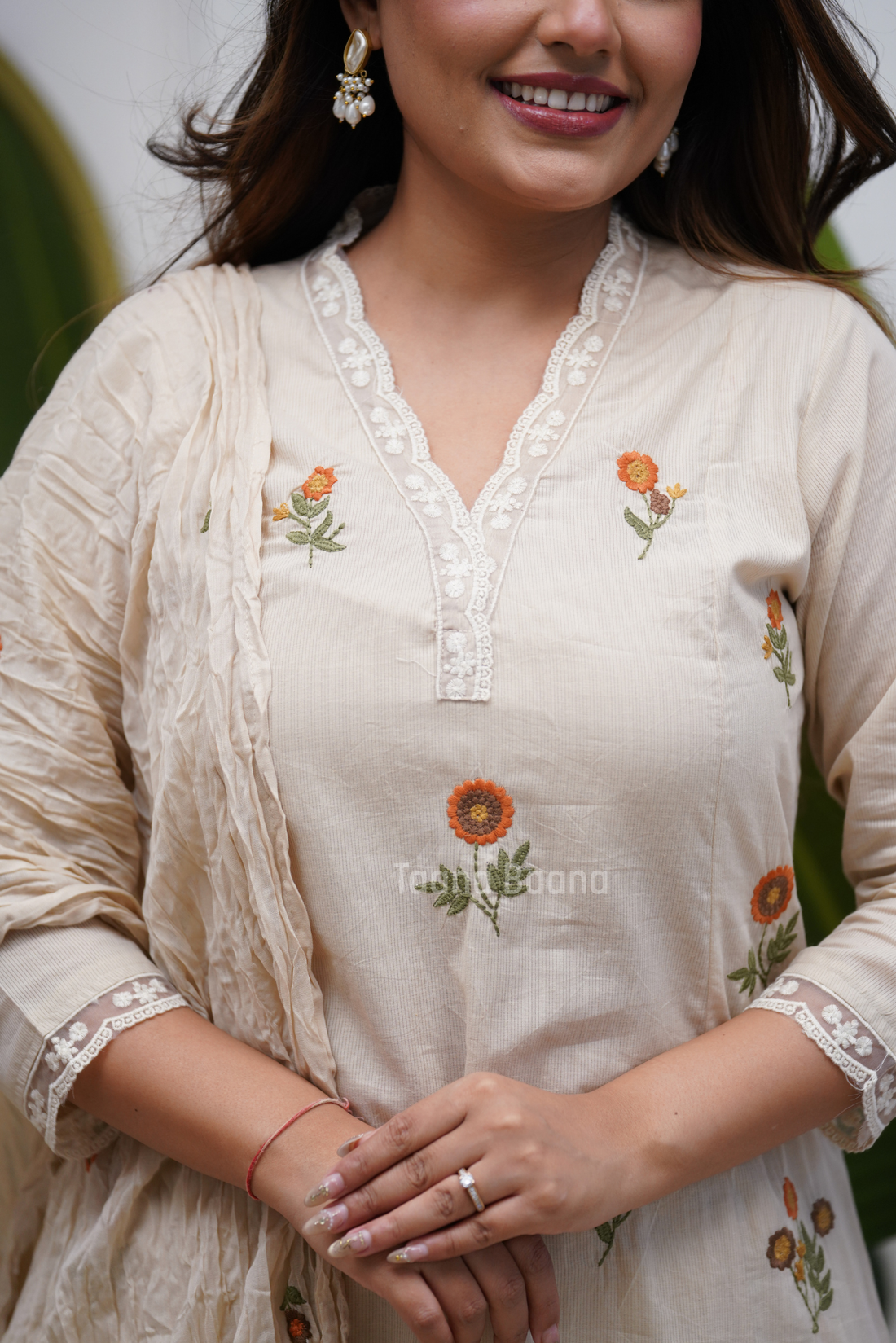 Dupatta Pant Set