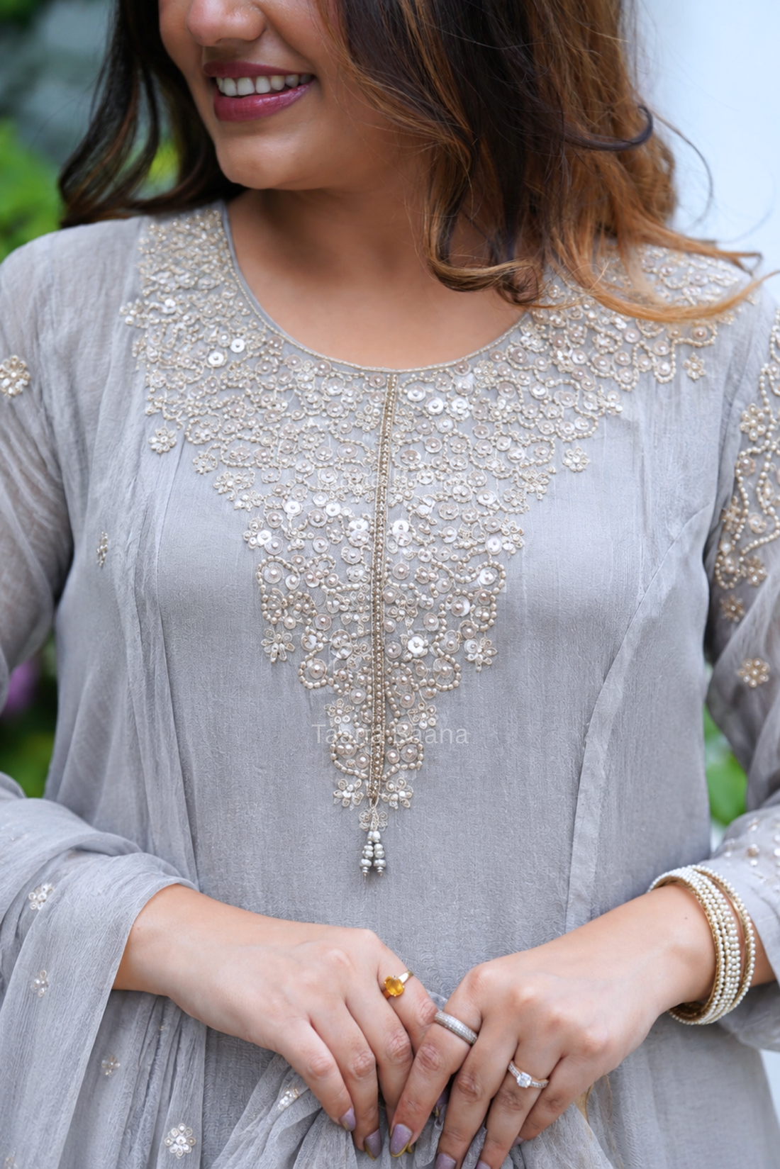 Dupatta Plazo Set