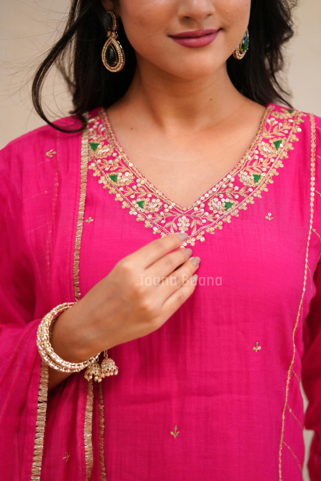Dupatta Plazo Set