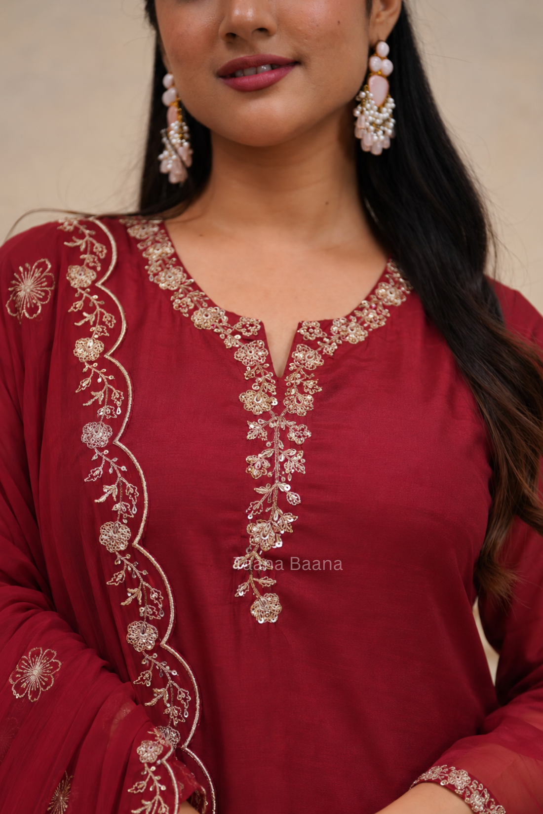 Dupatta Pant Set