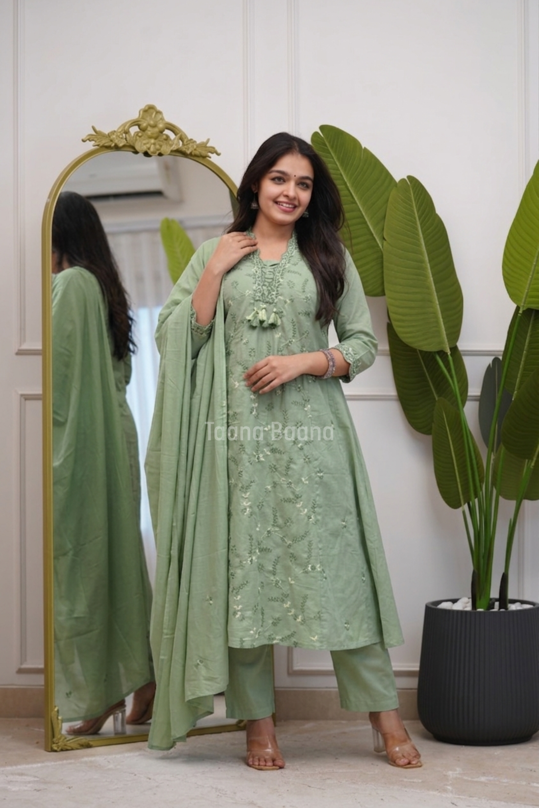Dupatta Pant Set