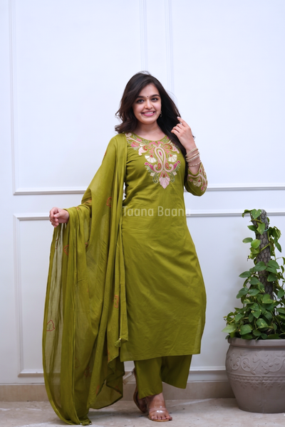 Dupatta Pant Set
