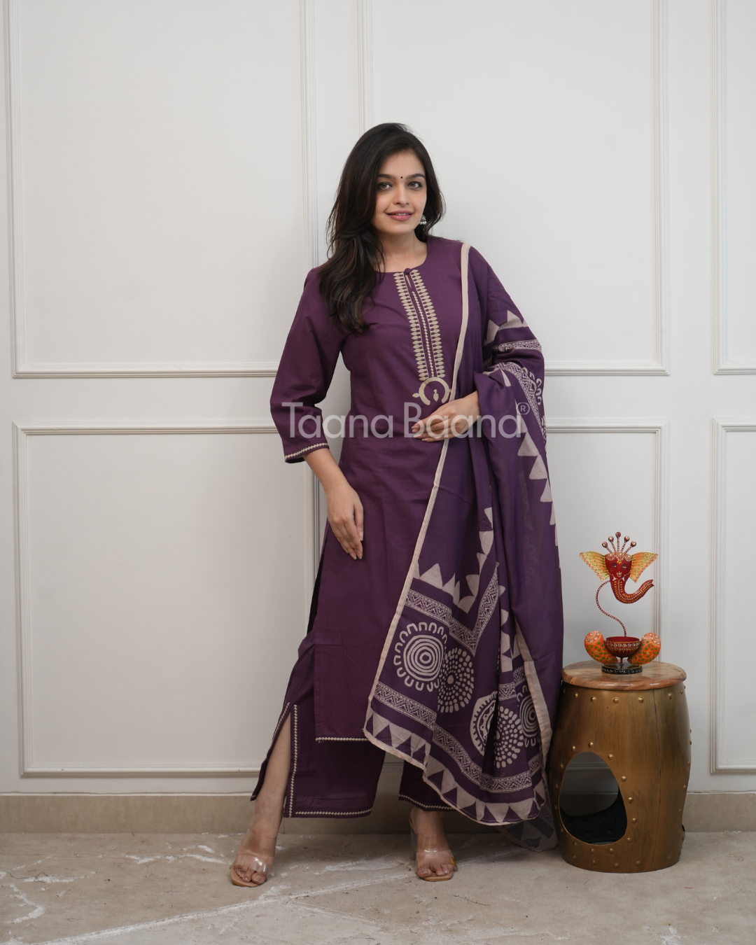 Dupatta plazo Set