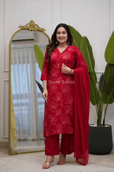 Dupatta Pant Set