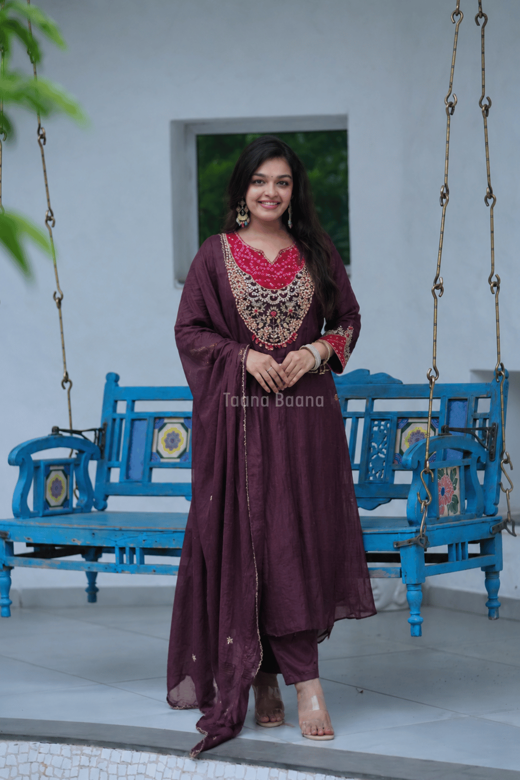 Dupatta Pant Set