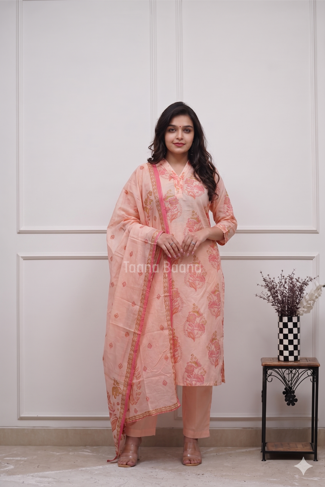 Dupatta Pant Set
