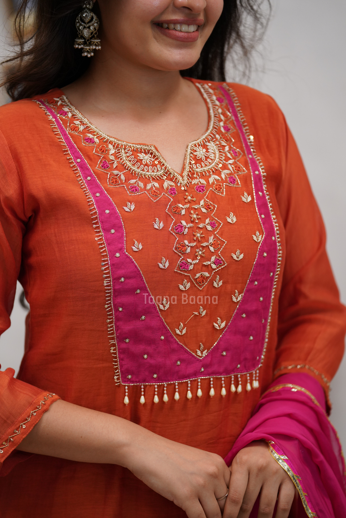Dupatta Pant Set