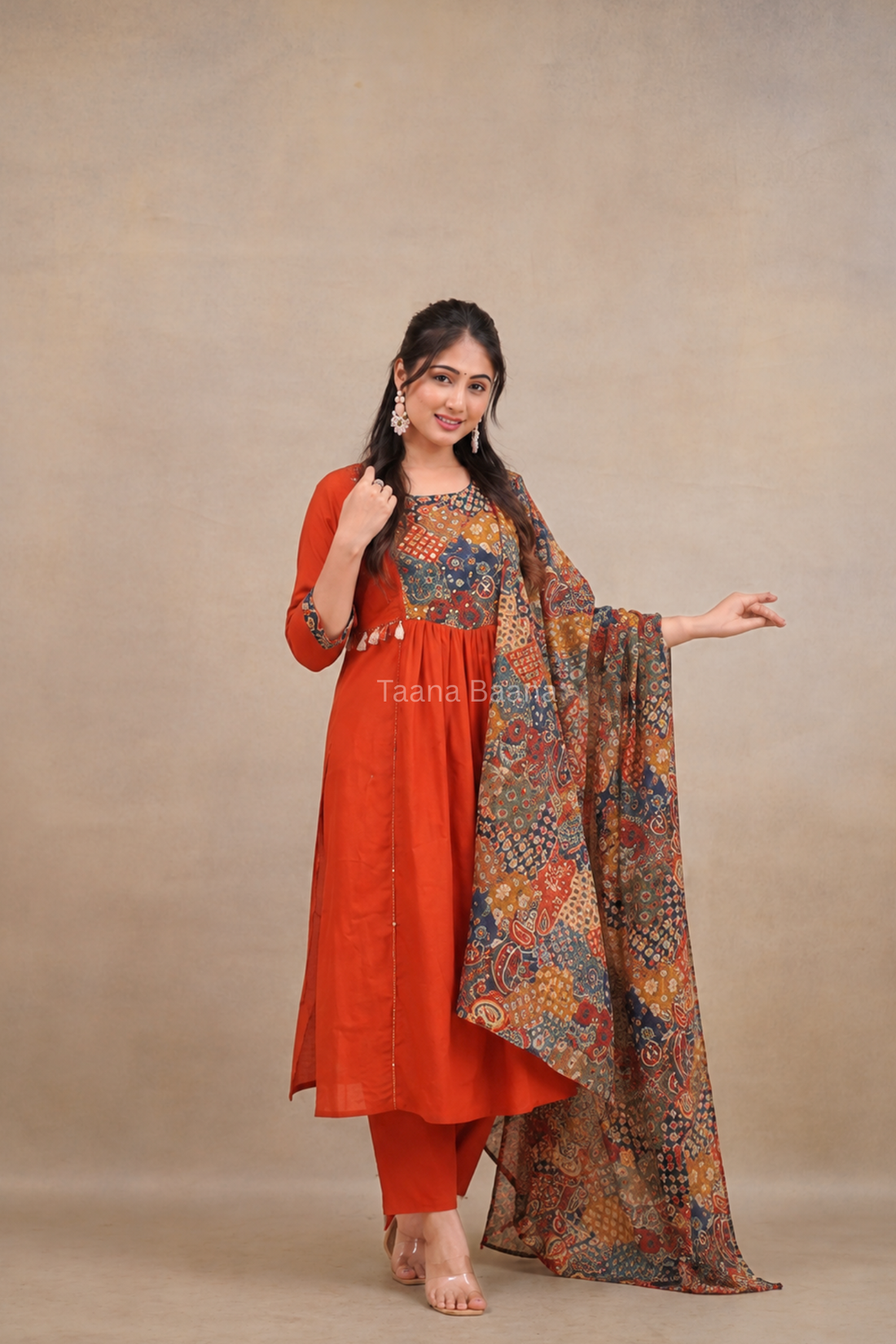 Dupatta Pant Set