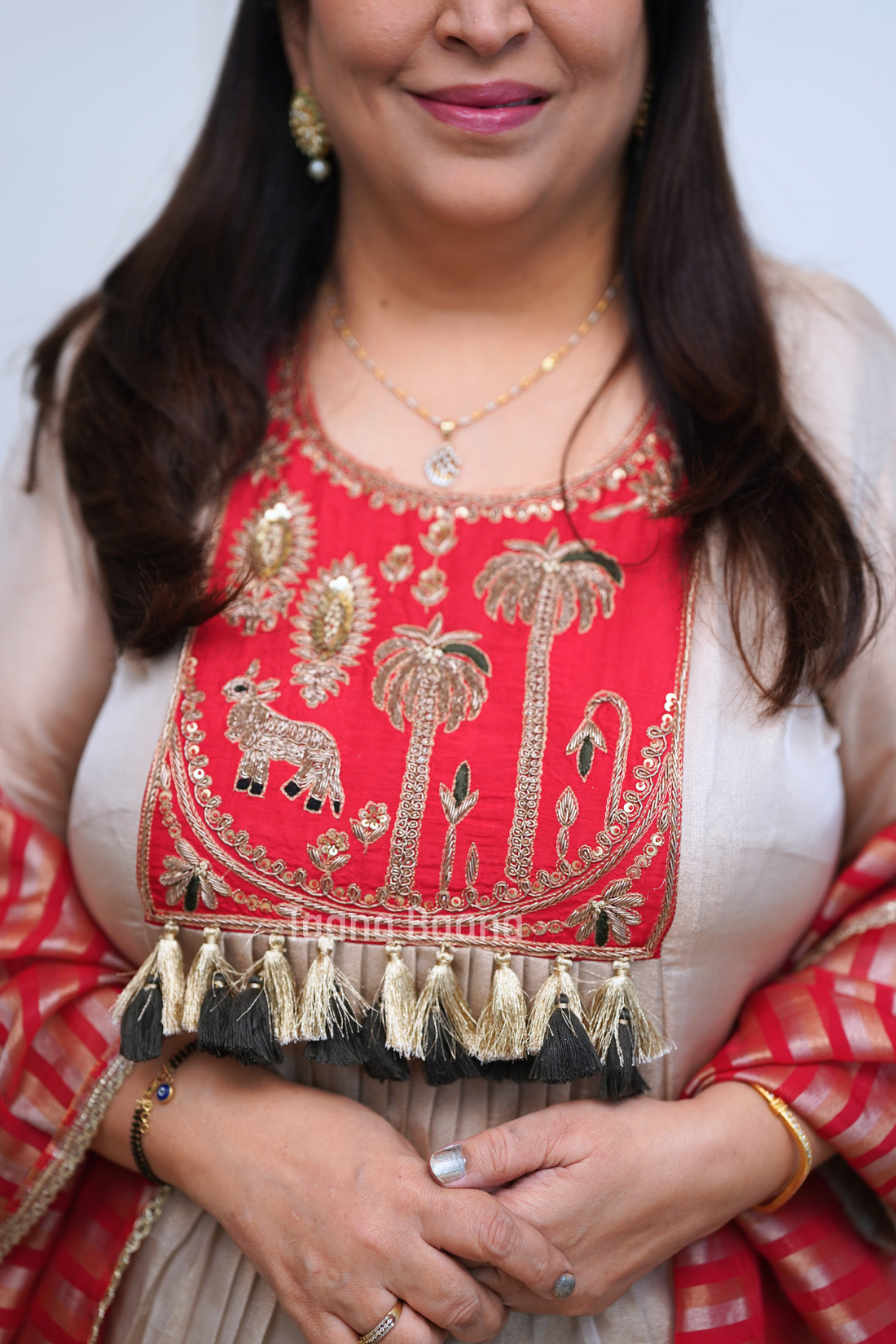 Dupatta Pant Set