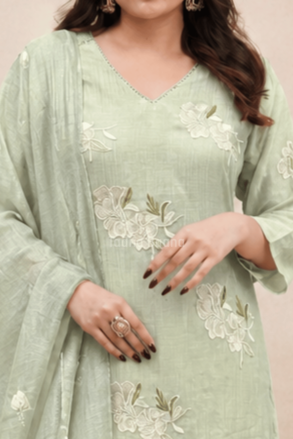 Dupatta Pant Set