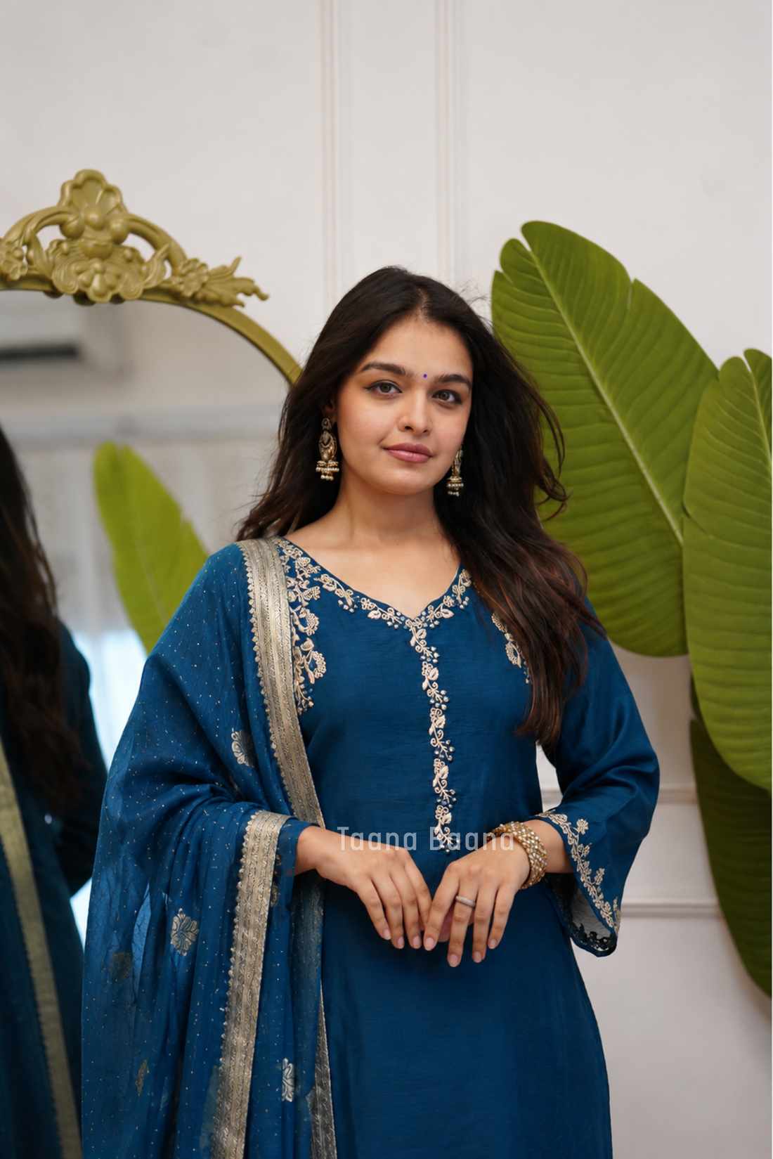 Dupatta Pant Set