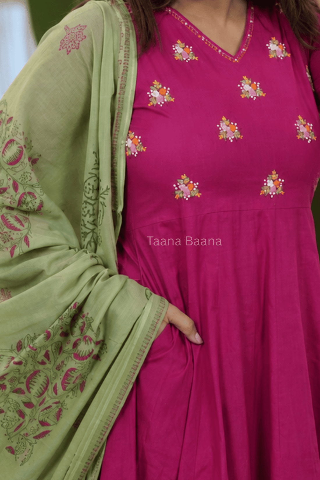 Dupatta Pant Set