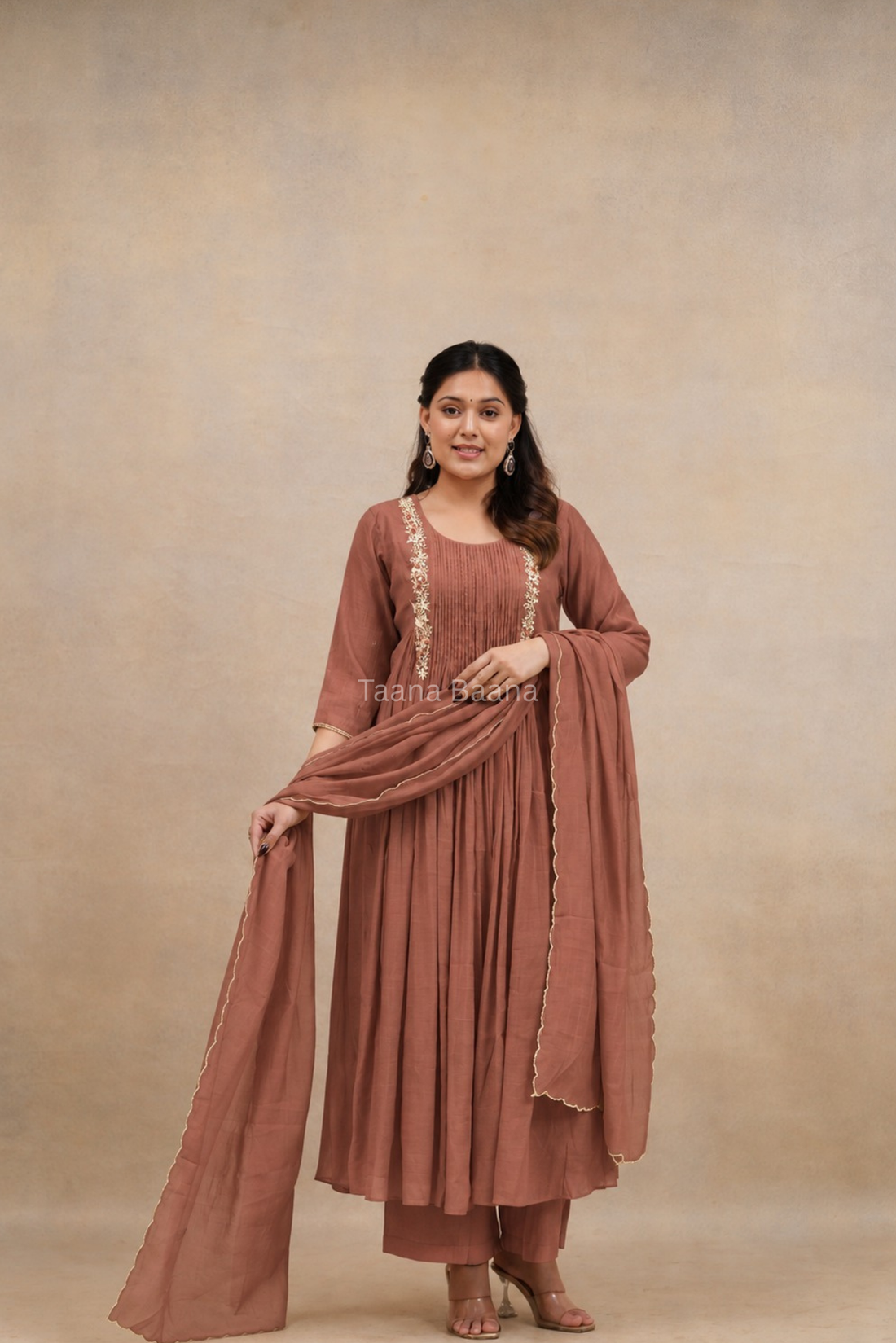 Anarkali Dupatta Set