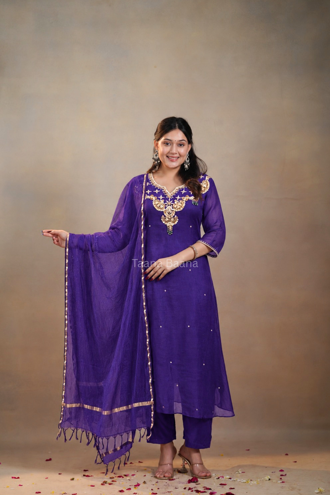 Dupatta Pant Set