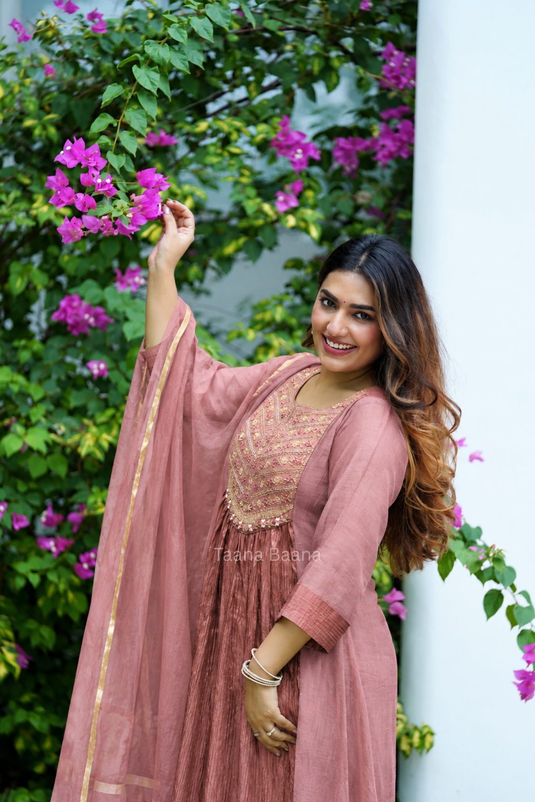 Anarkali Dupatta Set