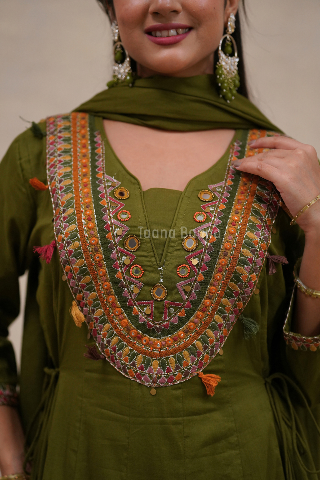 Anarkali Dupatta Set