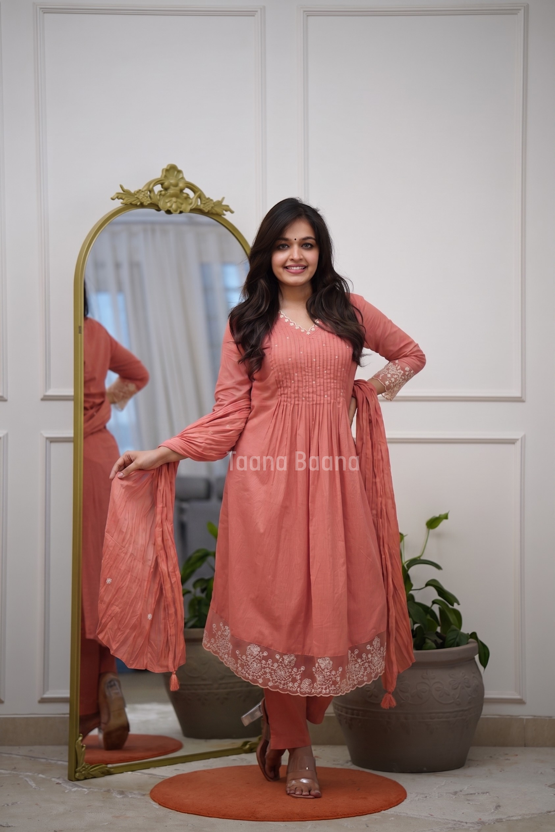 Dupatta Pant Set