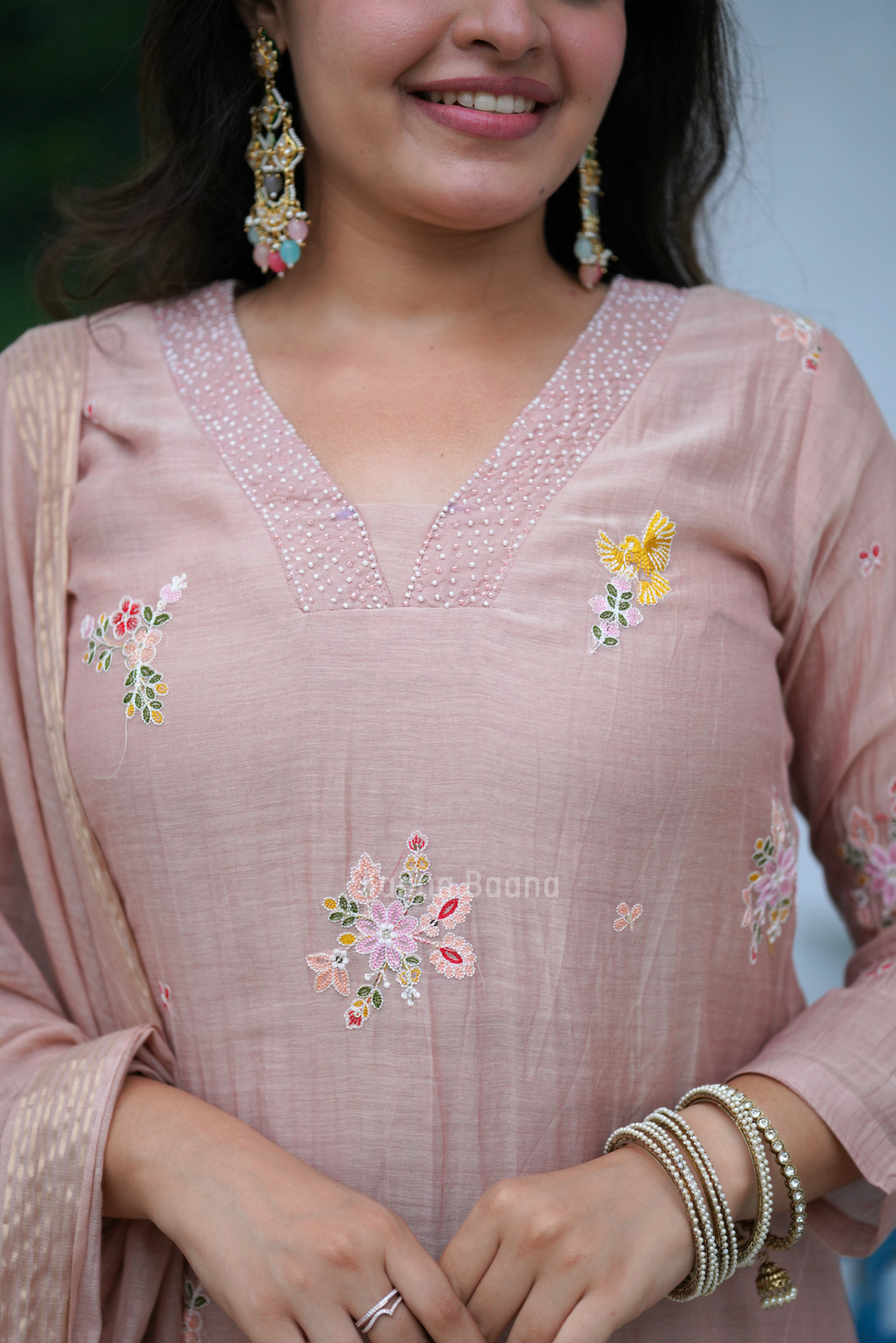 Dupatta Pant Set