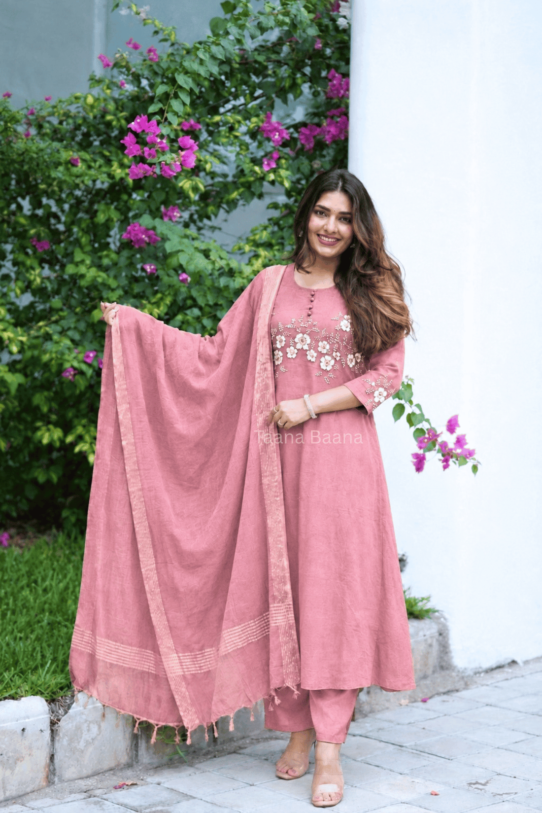 Dupatta Pant Set