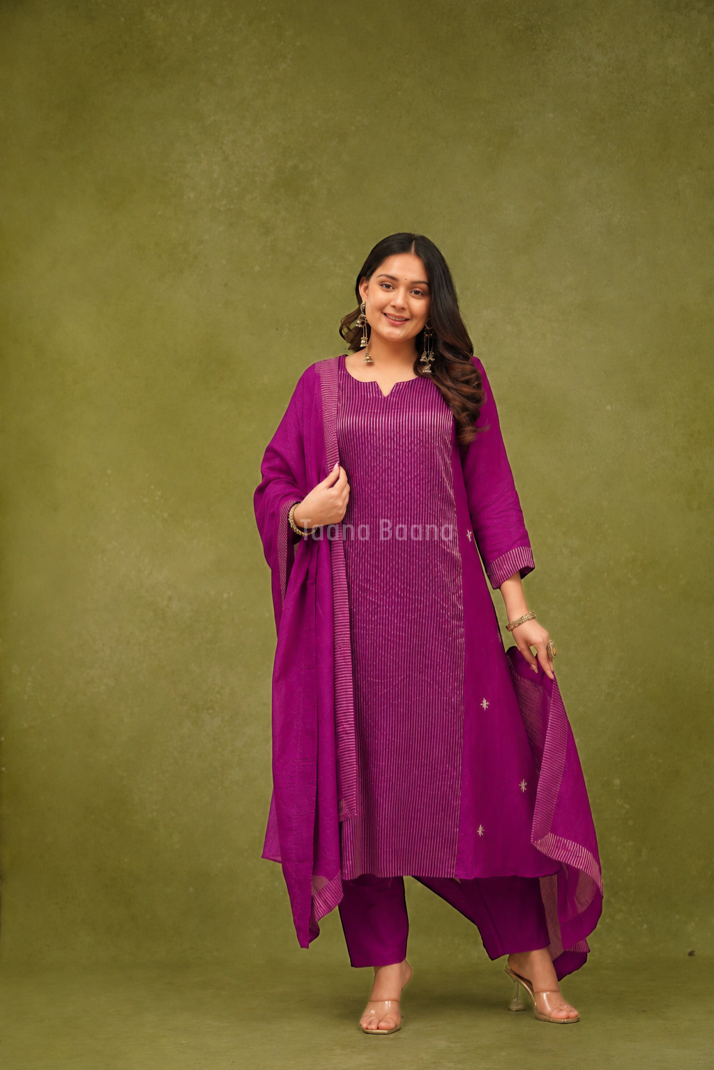 Anarkali Dupatta Set