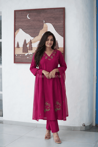 Dupatta Pant Set