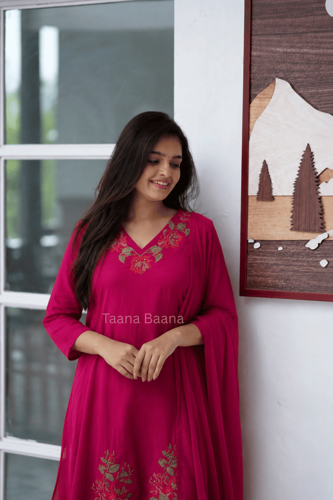 Dupatta Pant Set