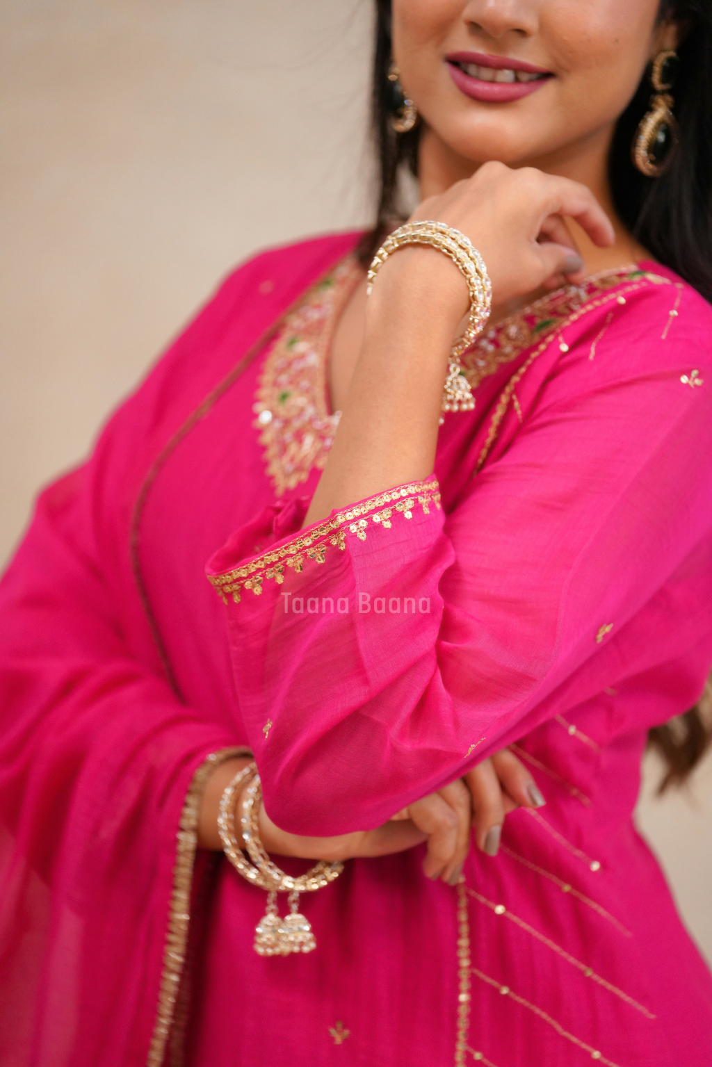 Dupatta Plazo Set