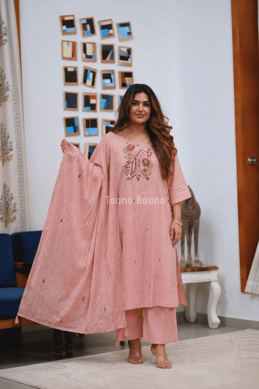 Dupatta Pant Set