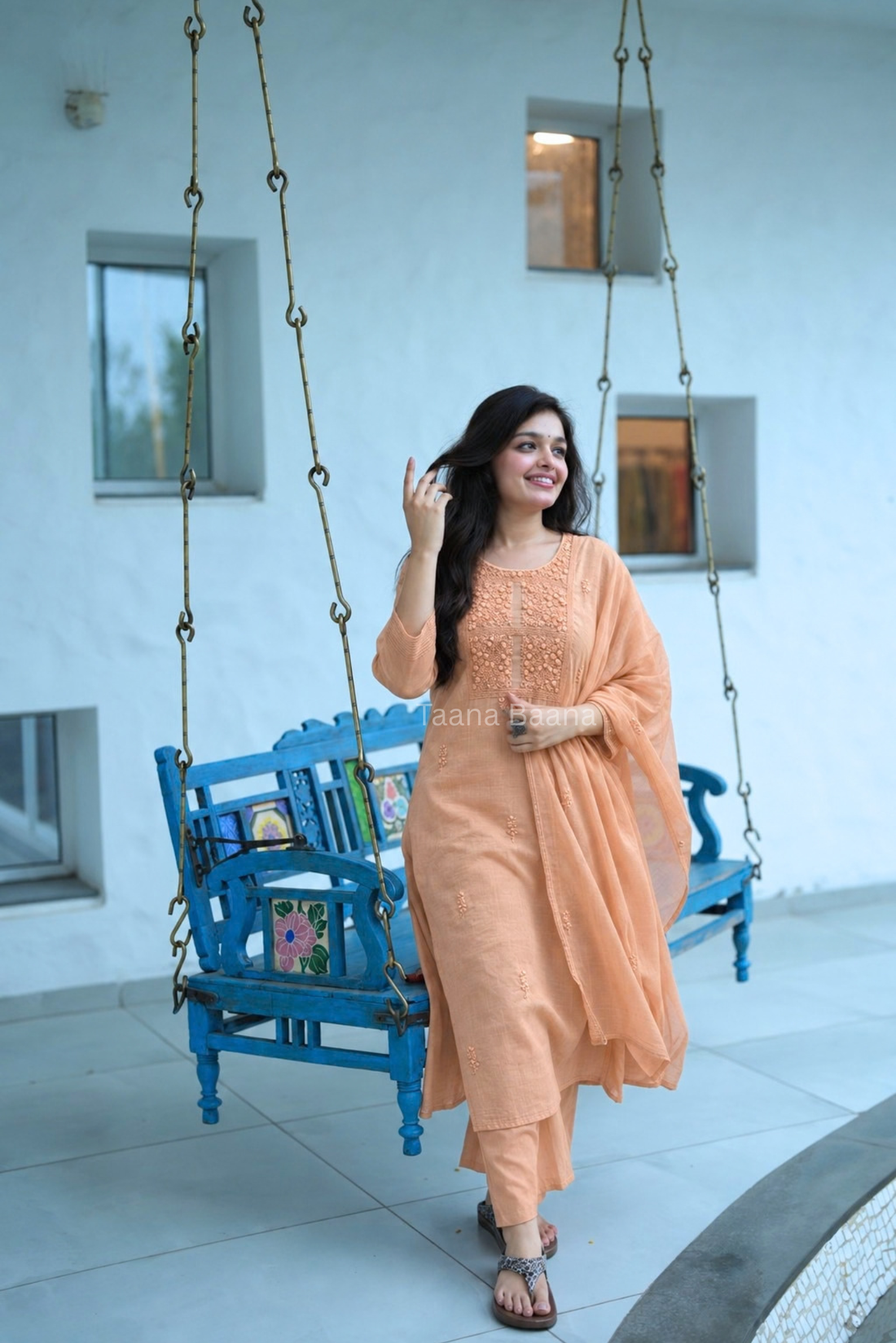 Dupatta Pant Set