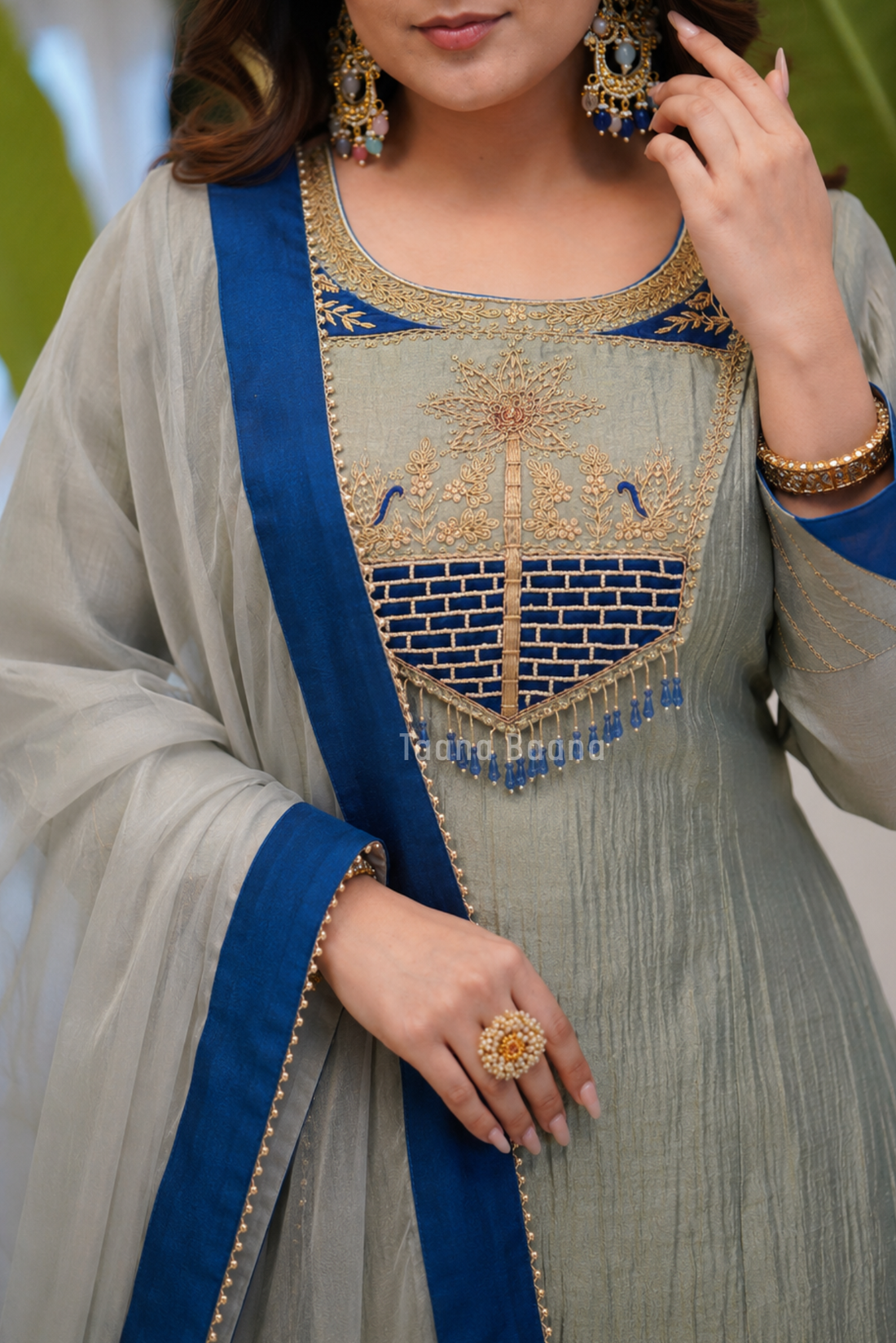 Dupatta Pant Set