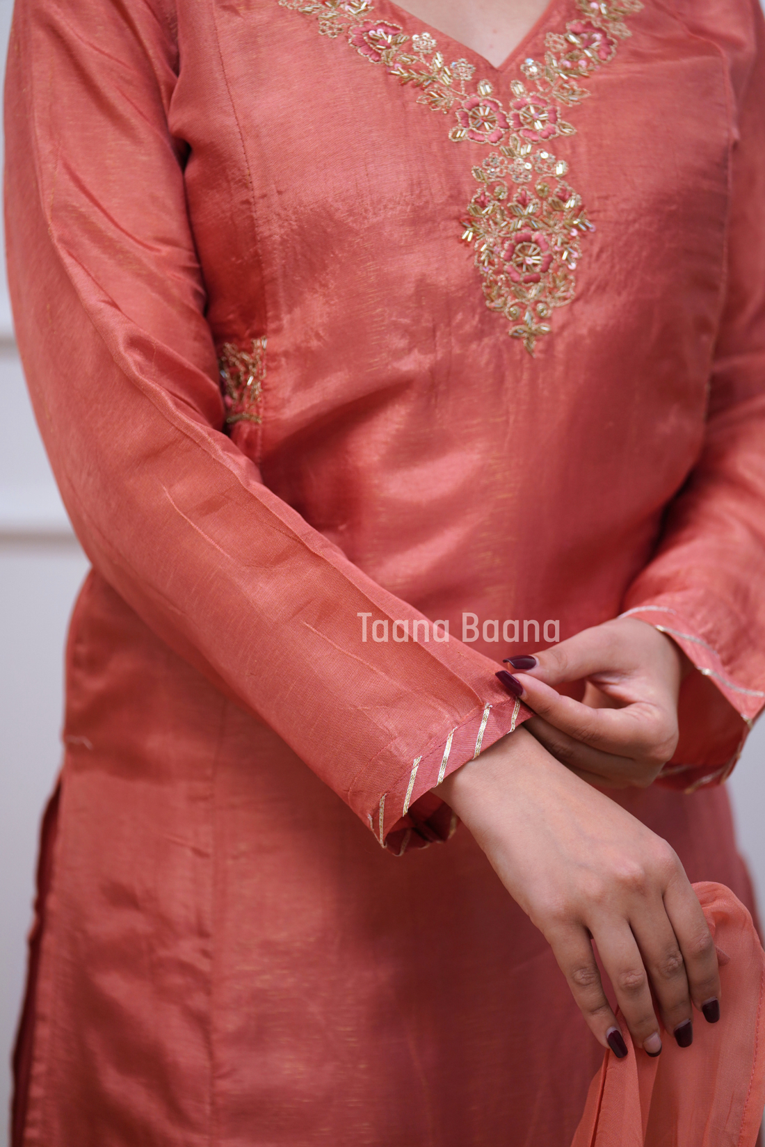 Dupatta Pant Set