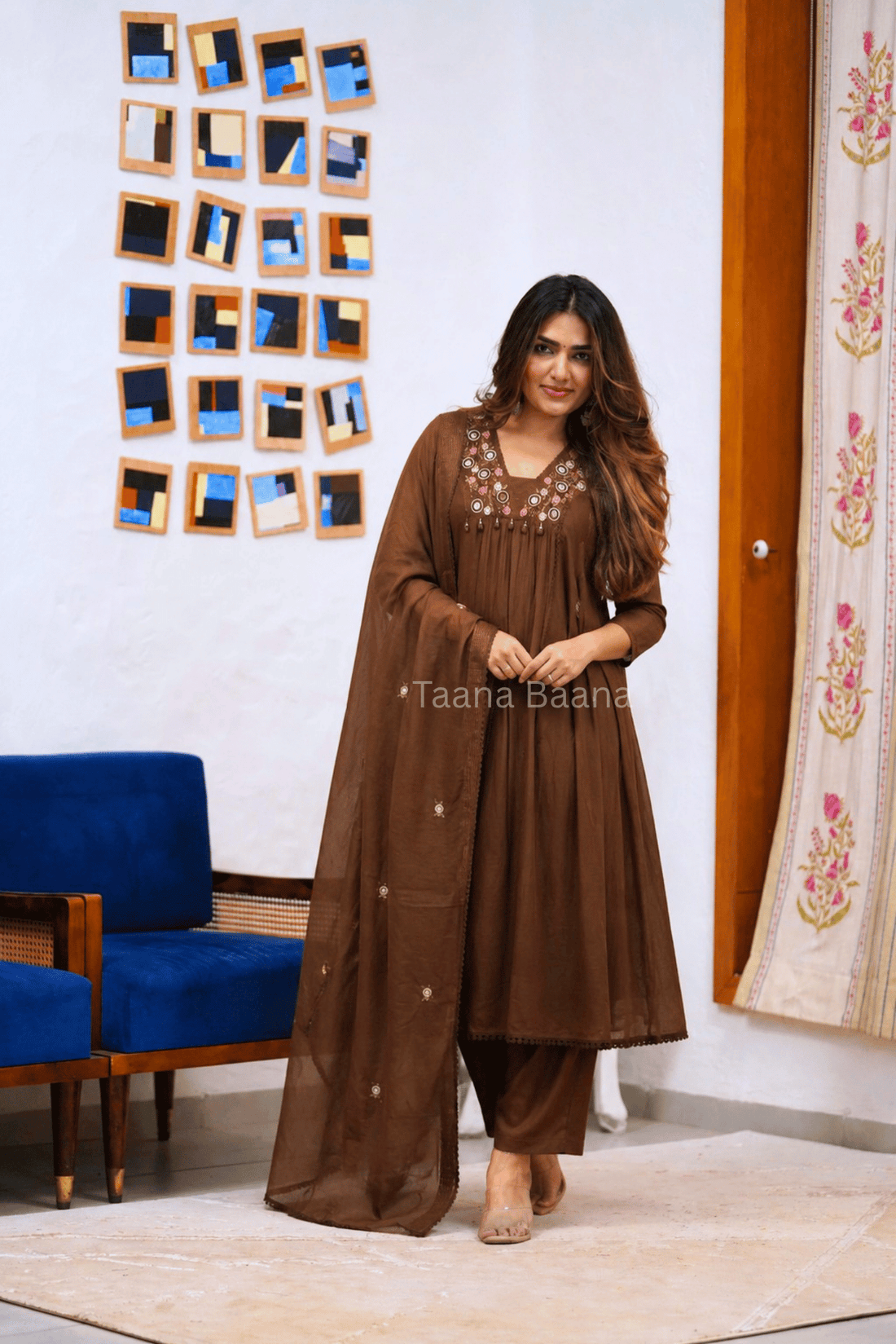 Dupatta Pant Set