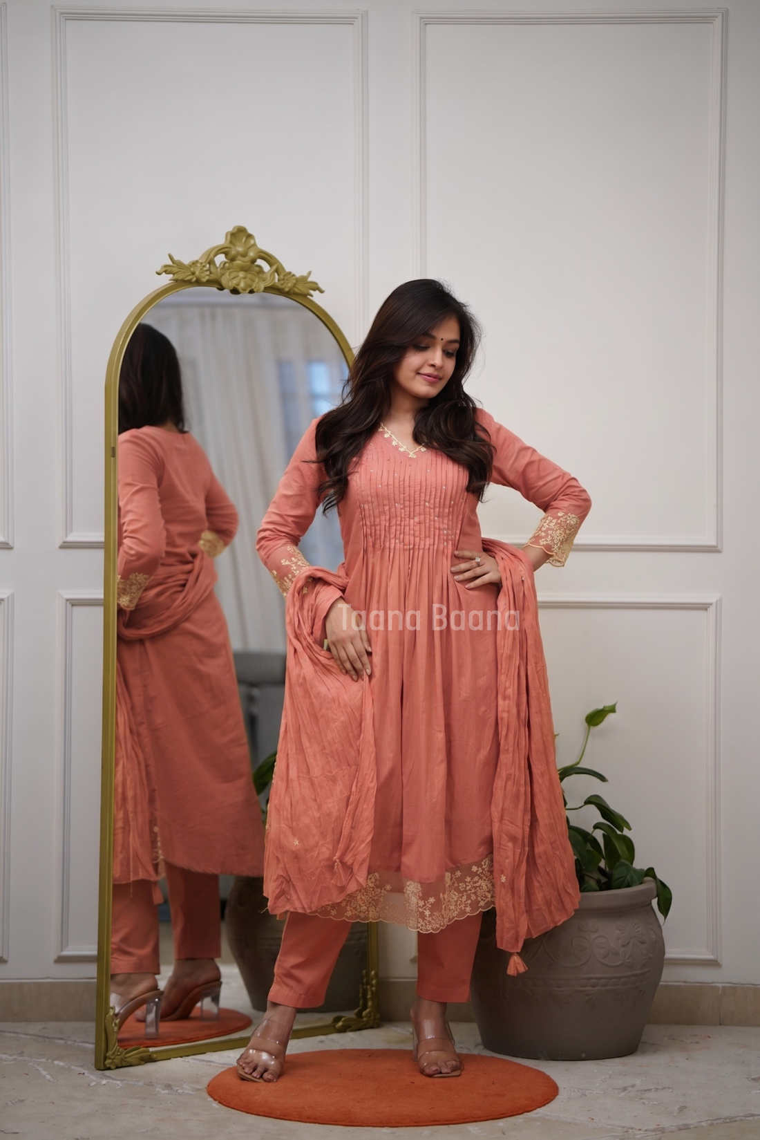 Dupatta Pant Set