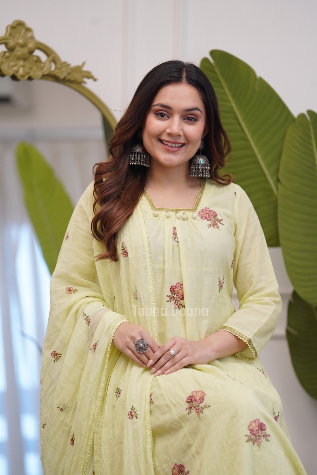 Dupatta Pant Set