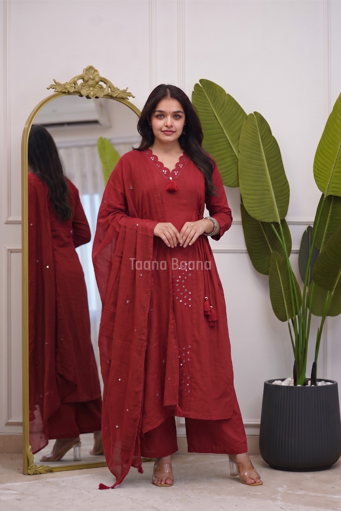 Dupatta Pant Set