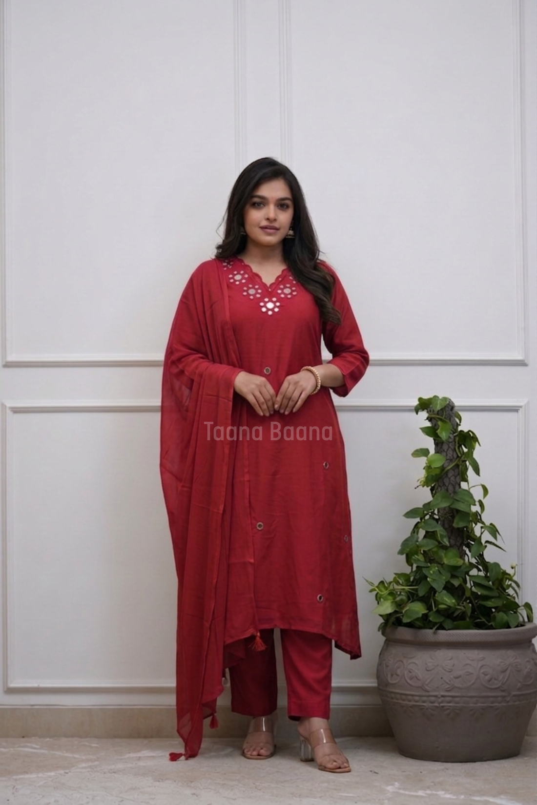 Dupatta Pant Set