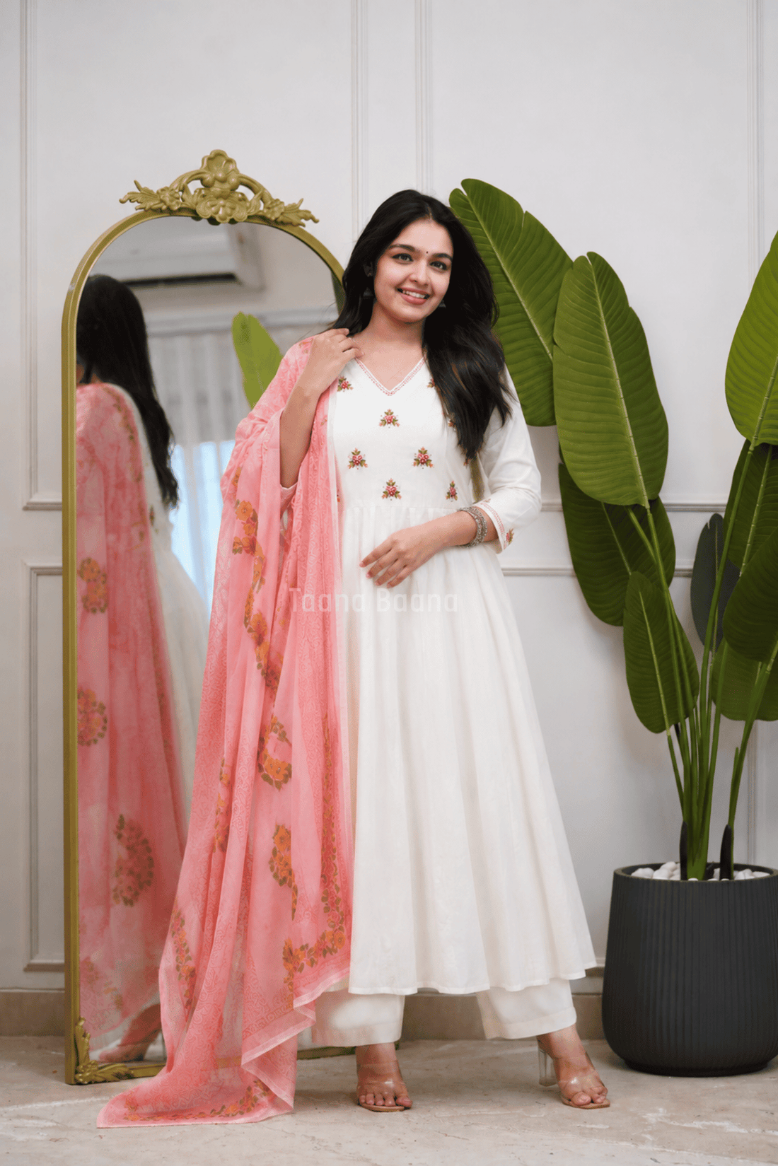 Dupatta Pant Set